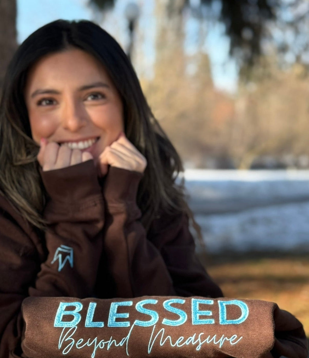 BLESSED-Embroider Hoodie