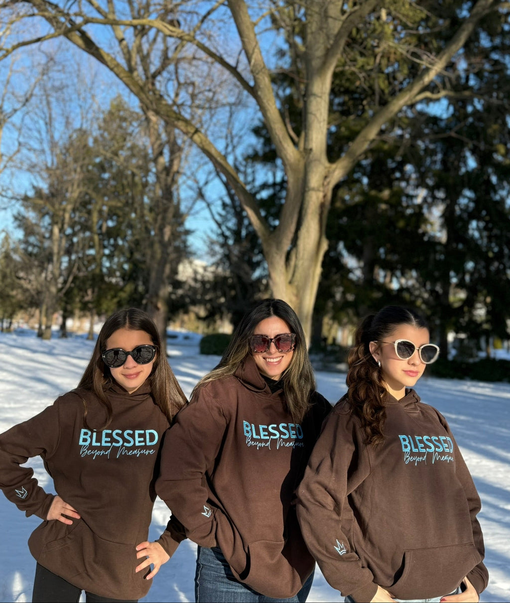 BLESSED-Embroider Hoodie